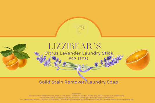 Eco Suds Citrus Lavender Stain Stick / Laundry Soap