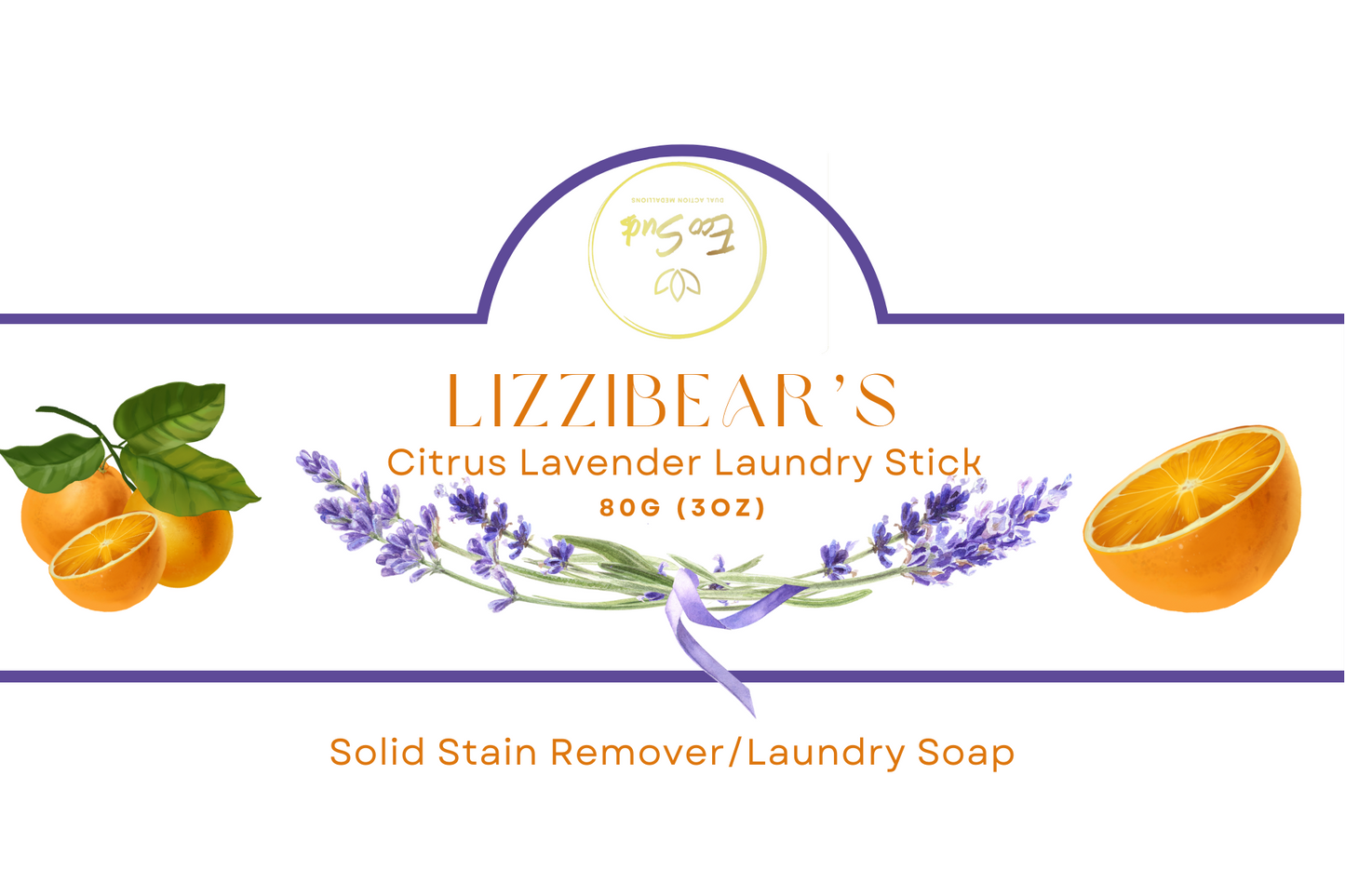 Eco Suds Citrus Lavender Stain Stick / Laundry Soap