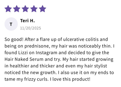 Hair Naked Serum by Lizzibear